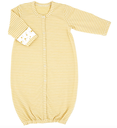Gold Stripe Sleep Gown